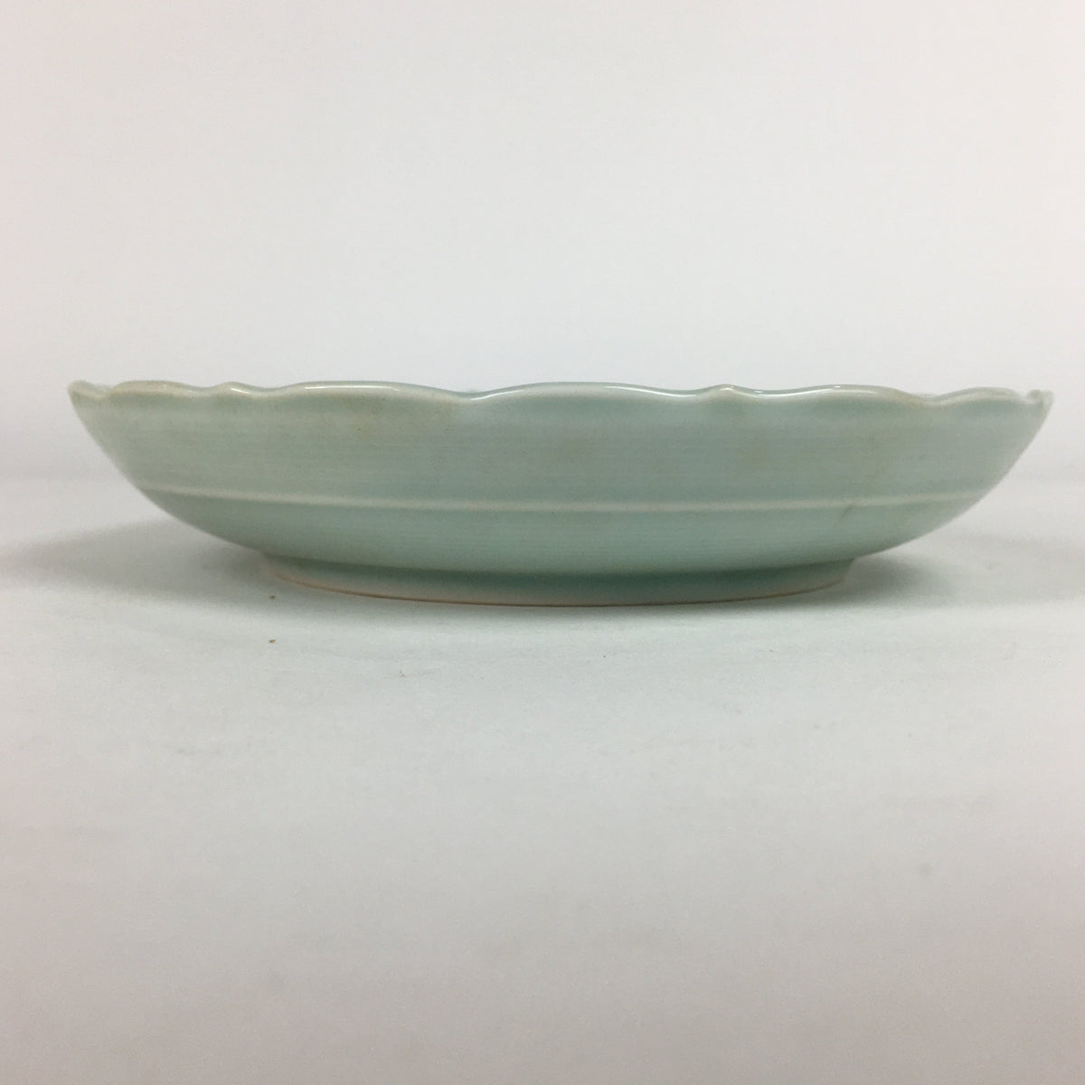 Japanese Porcelain Small Plate Vtg Kozara Blue Sometsuke Plum Blossom Bird QT115
