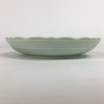 Japanese Porcelain Small Plate Vtg Kozara Blue Sometsuke Plum Blossom Bird QT115