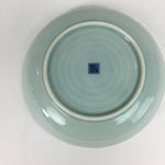 Japanese Porcelain Small Plate Vtg Kozara Blue Sometsuke Plum Blossom Bird QT115