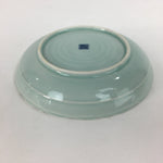 Japanese Porcelain Small Plate Vtg Kozara Blue Sometsuke Plum Blossom Bird QT115