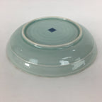 Japanese Porcelain Small Plate Vtg Kozara Blue Sometsuke Plum Blossom Bird QT115