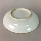 Japanese Porcelain Small Plate Vtg Kozara Blue White Geometric Floral PP102