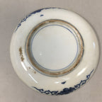 Japanese Porcelain Small Plate Vtg Kozara Blue White Sometsuke Flower PP338