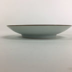 Japanese Porcelain Small Plate Vtg Kozara Blue White Sometsuke Flower QT109
