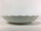 Japanese Porcelain Small Plate Vtg Pottery Bamboo Leaves White Kozara PY2