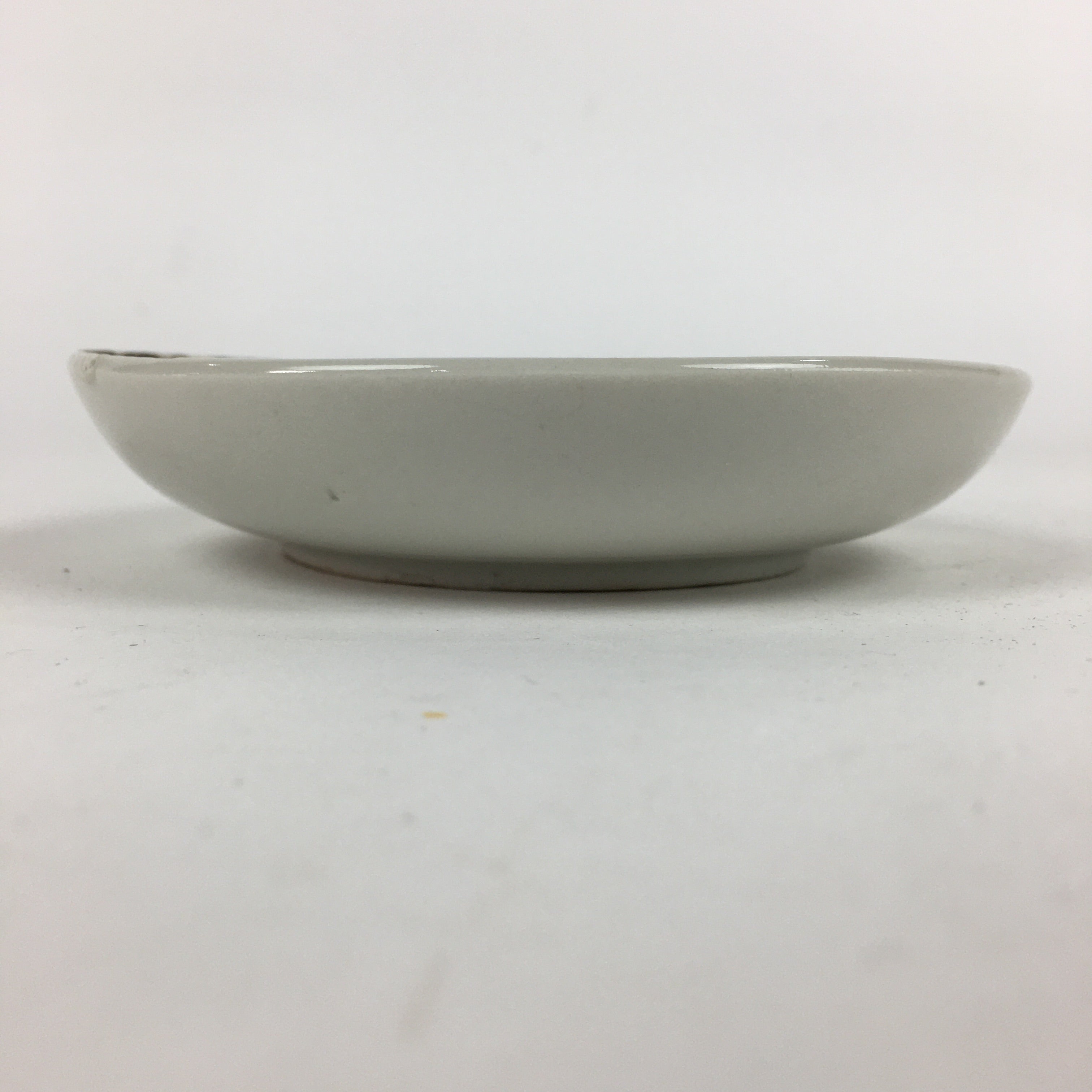 Japanese Porcelain Small Plate Vtg Pottery Countryside House Birds Kozara PP897