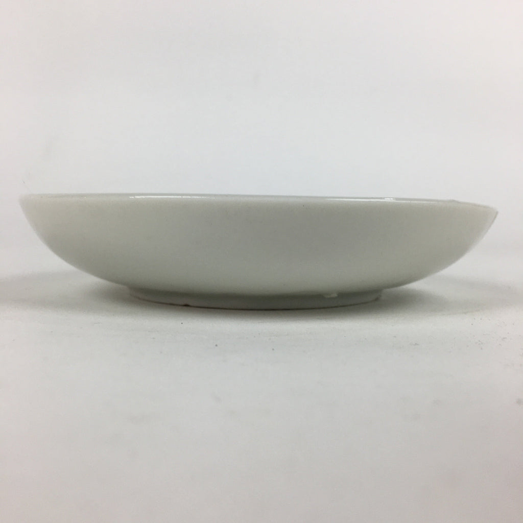 Japanese Porcelain Small Plate Vtg Pottery Countryside House Birds Kozara PP898