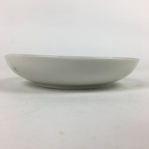 Japanese Porcelain Small Plate Vtg Pottery Countryside House Birds Kozara PP898