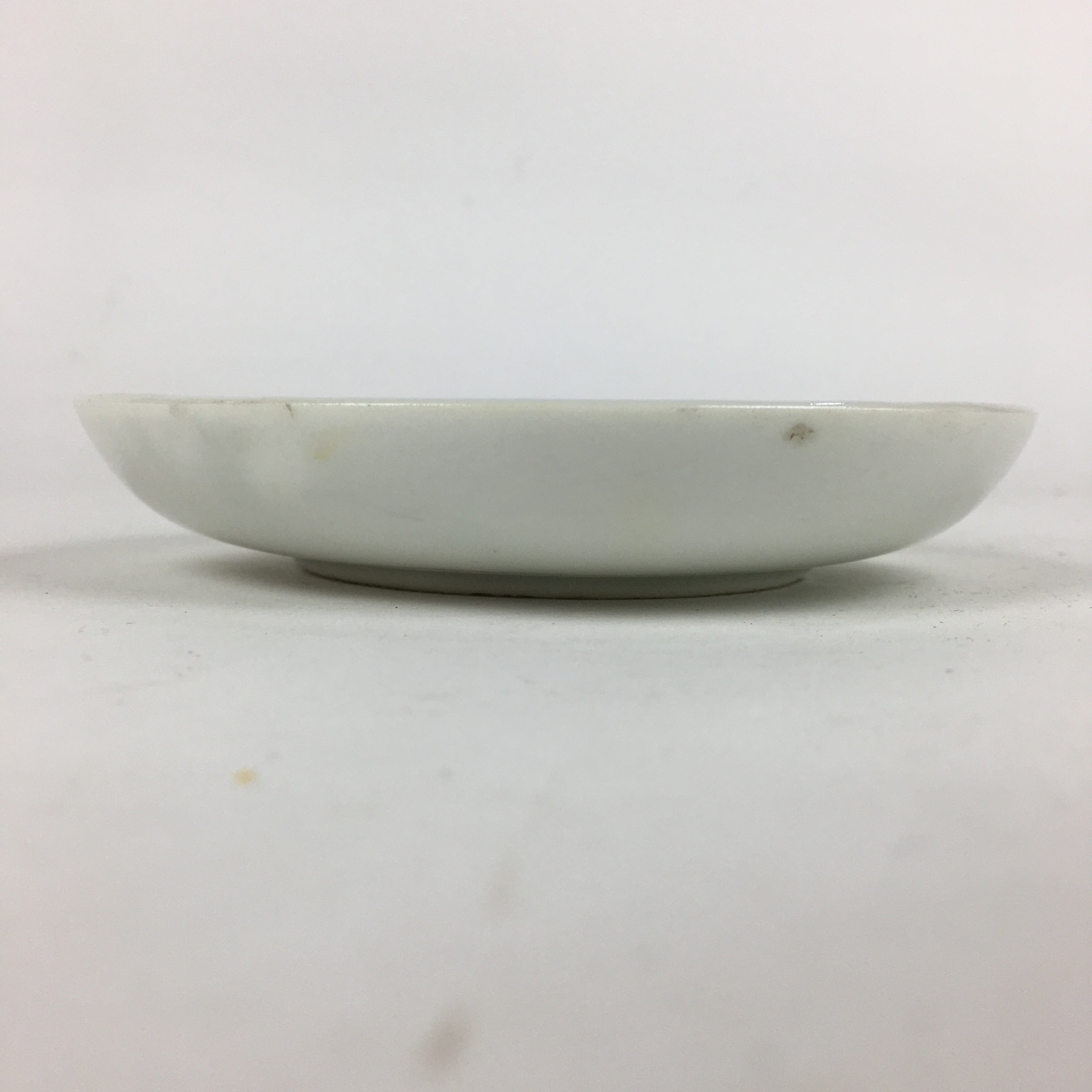 Japanese Porcelain Small Plate Vtg Pottery Countryside House Birds Kozara PP900
