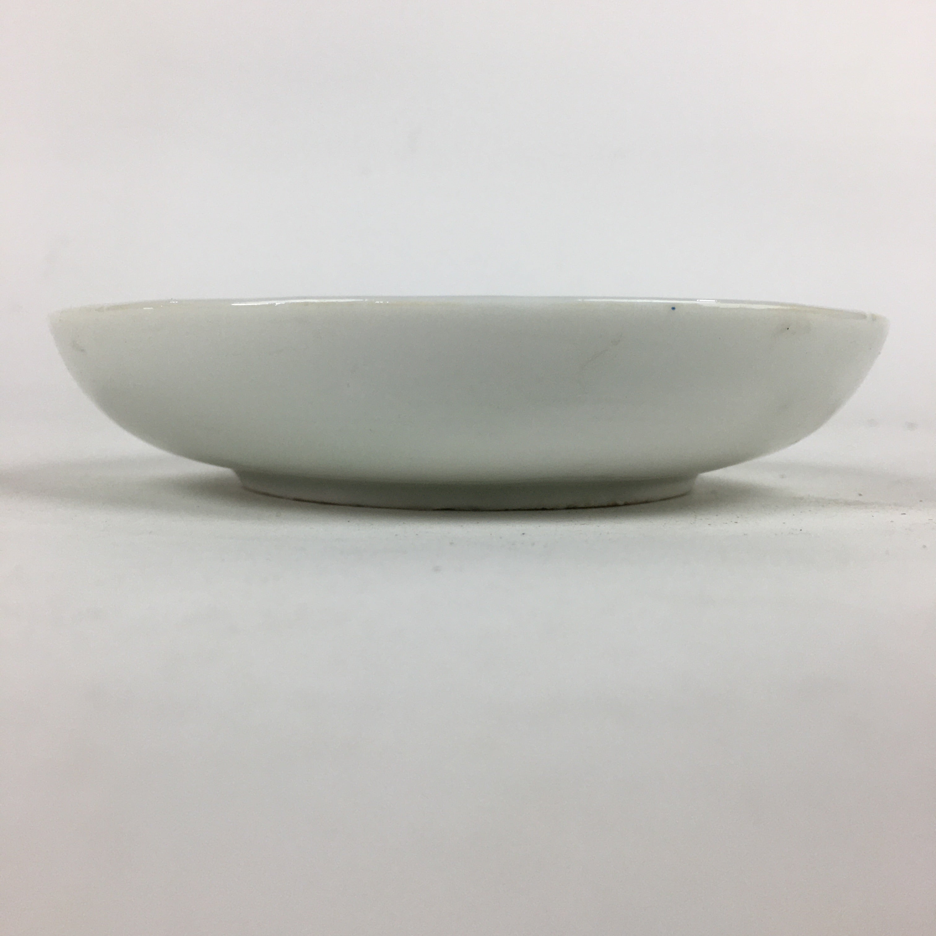 Japanese Porcelain Small Plate Vtg Pottery Countryside House Birds Kozara PP901