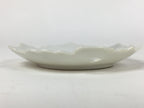 Japanese Porcelain Small Plate Vtg Pottery Pinecone White Kozara PY4