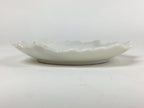Japanese Porcelain Small Plate Vtg Pottery Pinecone White Kozara PY4