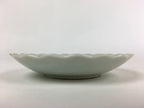 Japanese Porcelain Small Plate Vtg Pottery Pink Flower Kozara White PP983