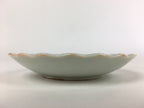 Japanese Porcelain Small Plate Vtg Pottery Pink Flower Kozara White PP983