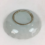 Japanese Porcelain Small Plate Vtg Pottery White Flower Kozara PP986
