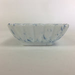 Japanese Porcelain Small Plate Vtg Rectangle Blue Sometsuke Plate Crab PP714