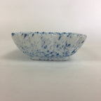 Japanese Porcelain Small Plate Vtg Rectangle Blue Sometsuke Plate Shrimp PP716