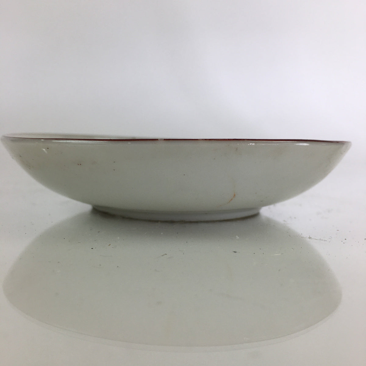 Japanese Porcelain Small Plate Vtg Red Fruit Plant Kozara White PY108