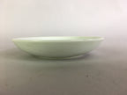 Japanese Porcelain Small Plate Vtg Round White Baby Bamboo Kozara PP482