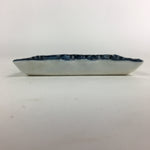 Japanese Porcelain Small Plate Vtg Square Shape Blue Sometsuke Kozara PP733