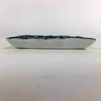Japanese Porcelain Small Plate Vtg Square Shape Blue Sometsuke Kozara PP734