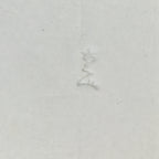 Japanese Porcelain Small Plate Vtg Square Shape White Flower Kozara PP776