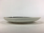 Japanese Porcelain Small Plate Vtg White Plum Blossom Hand Drawn Picture PY33
