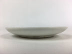 Japanese Porcelain Small Plate Vtg White Plum Blossom Hand Drawn Picture PY34