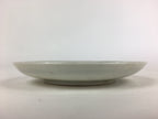 Japanese Porcelain Small Plate Vtg White Plum Blossom Hand Drawn Picture PY35