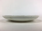 Japanese Porcelain Small Plate Vtg White Plum Blossom Hand Drawn Picture PY38