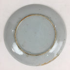 Japanese Porcelain Small Plate Vtg White Plum Blossom Hand Drawn Picture PY39