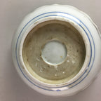 Japanese Porcelain Snack Bowl Kashiki Tea Ceremony Vtg Arita Floral Gold PT482