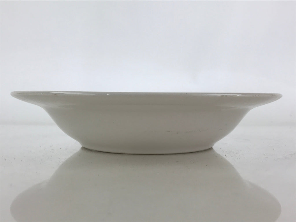 Japanese Porcelain Soup Bowl Vtg Deep Plate The World Of Classy Bear White PY224