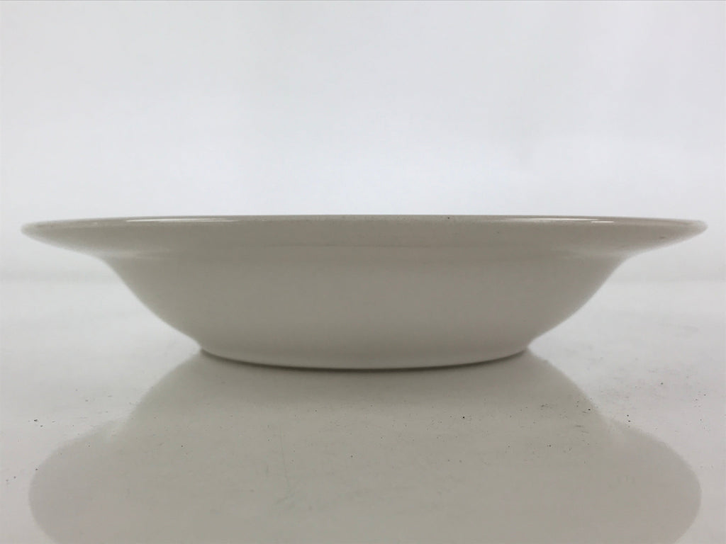 Japanese Porcelain Soup Bowl Vtg Deep Plate The World Of Classy Bear White PY224