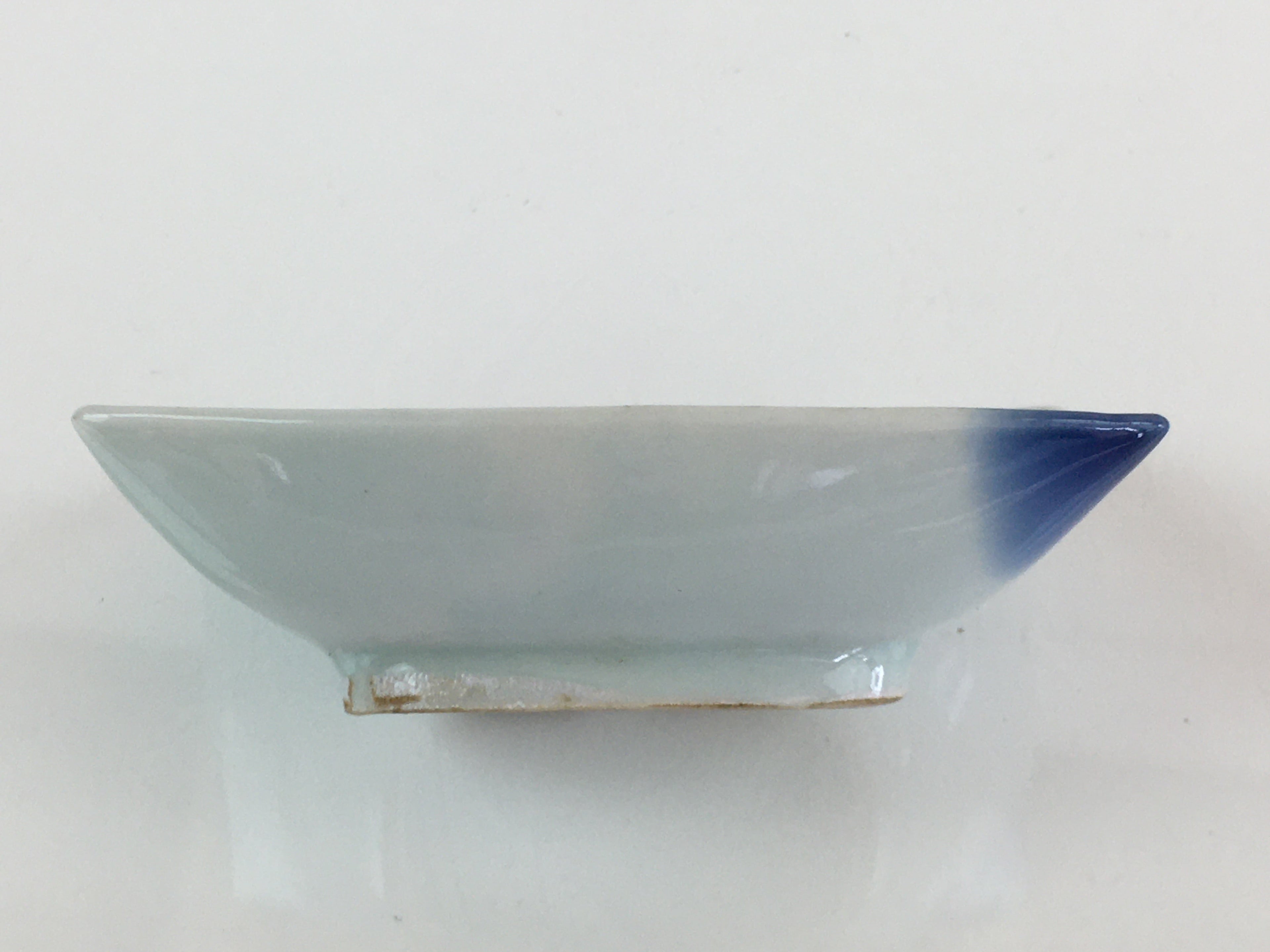 Japanese Porcelain Soy Sauce Small Plate Vtg Kozara Flower Sushi PY121