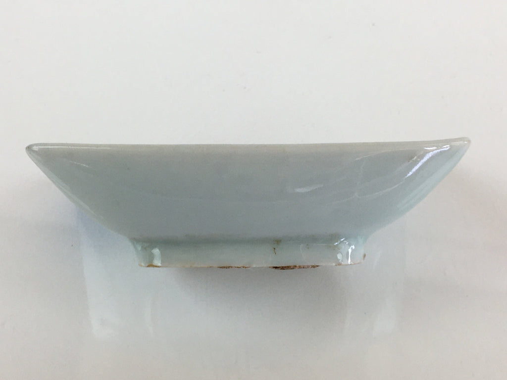 Japanese Porcelain Soy Sauce Small Plate Vtg Kozara Flower Sushi PY121
