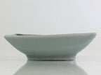 Japanese Porcelain Soy Sauce Small Plate Vtg Kozara Flower Sushi PY122