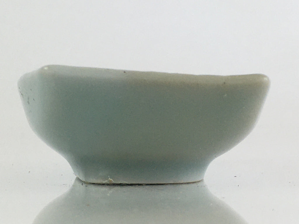 Japanese Porcelain Soy Sauce Small Plate Vtg Kozara Flower Sushi PY122