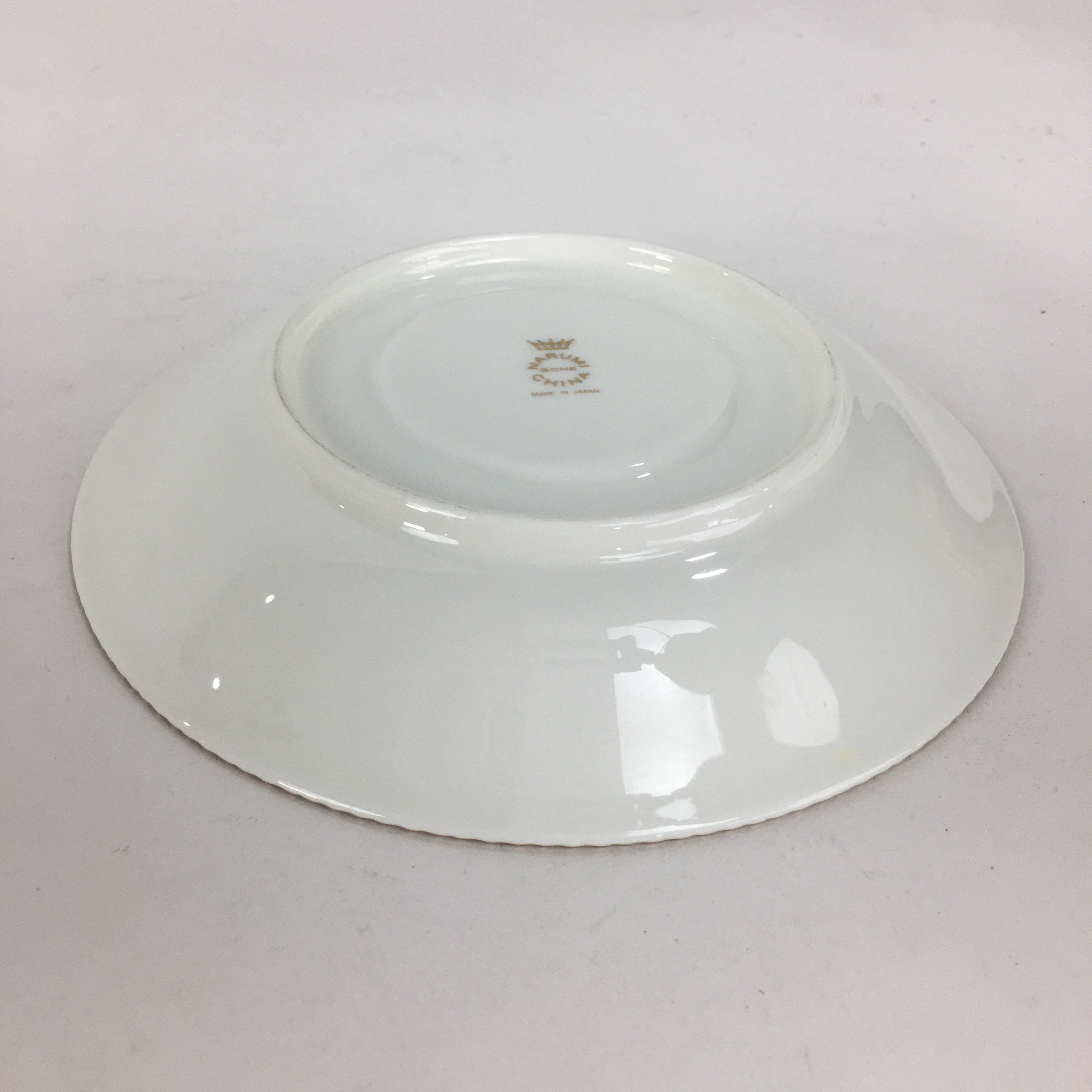 Japanese Porcelain Tea Cup Saucer Vtg Narumi Bone China Flower Pattern QT122