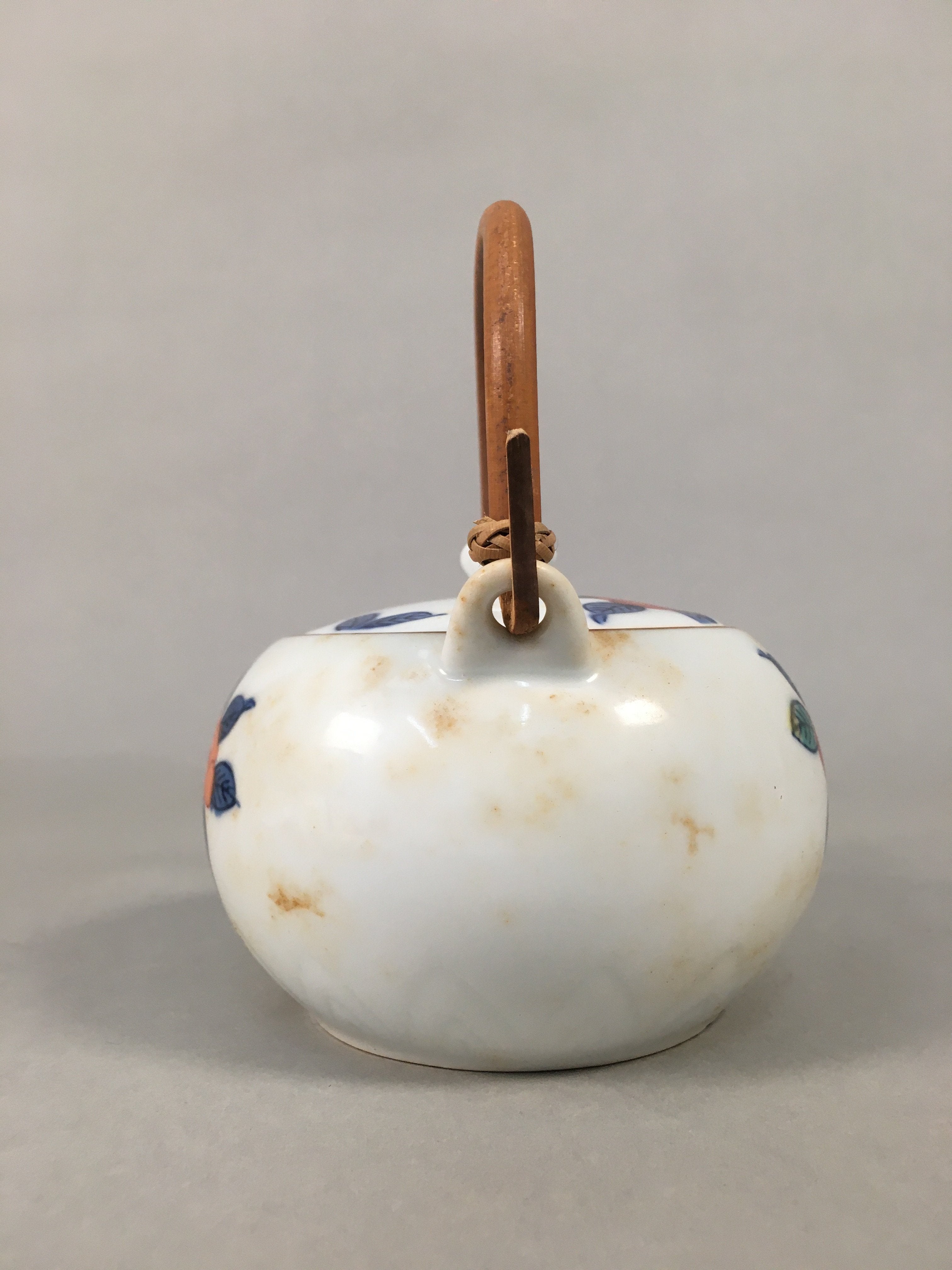 Japanese Porcelain Tea Set Arita ware Cup Pot Vtg Yunomi Kyusu Sencha PX533