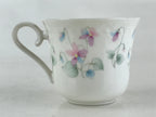 Japanese Porcelain Teacup Mug Saucer Set Vtg Nagoya Ceramic Japan Flower PY251