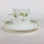 Japanese Porcelain Teacup Mug Saucer Set Vtg Narumi Bone China Flower PP680