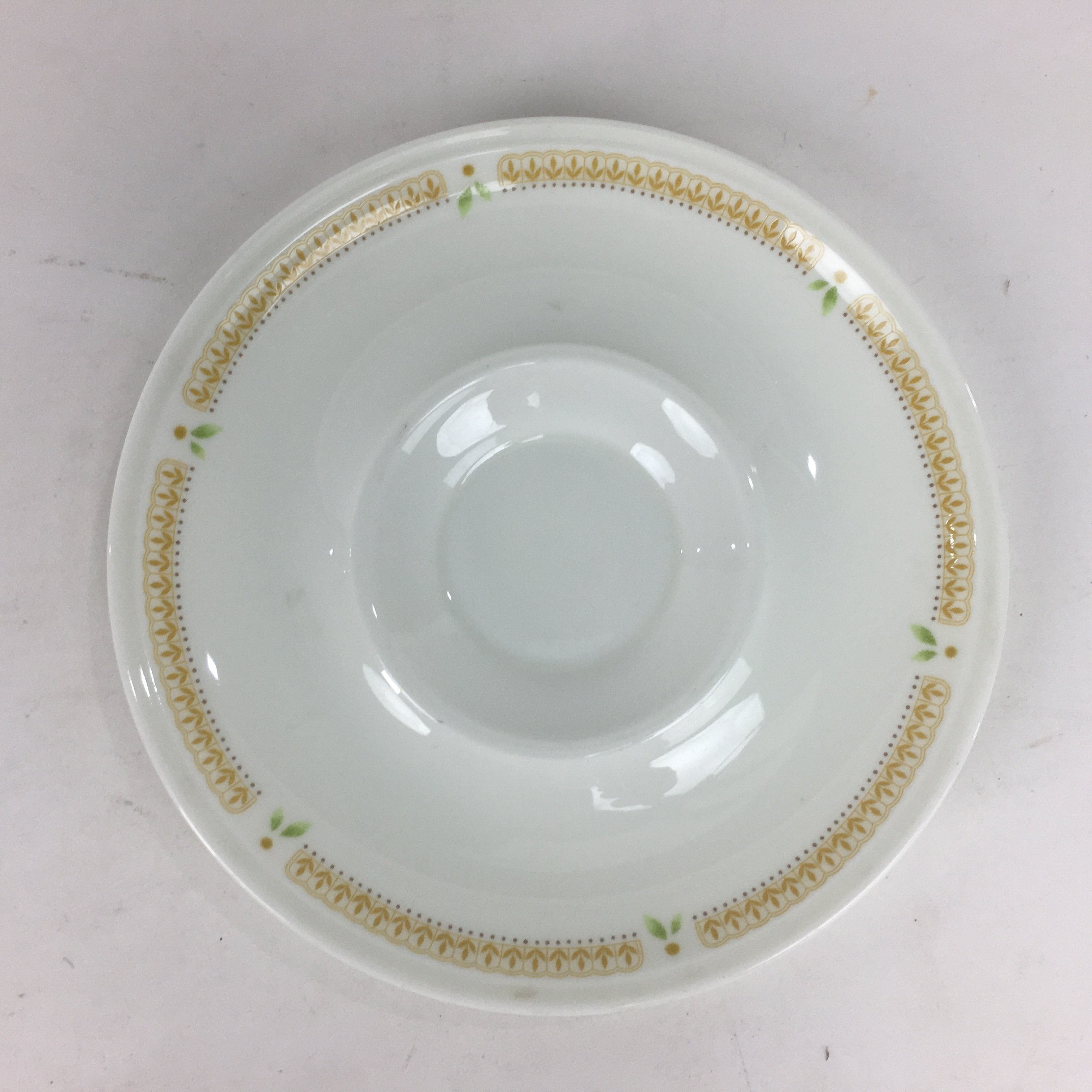 Japanese Porcelain Teacup Mug Saucer Set Vtg Narumi Bone China Flower PP681