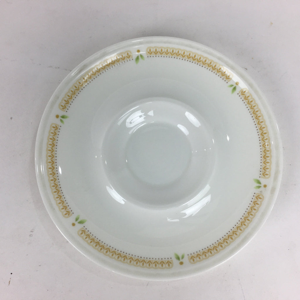 Japanese Porcelain Teacup Mug Saucer Set Vtg Narumi Bone China Flower PP682