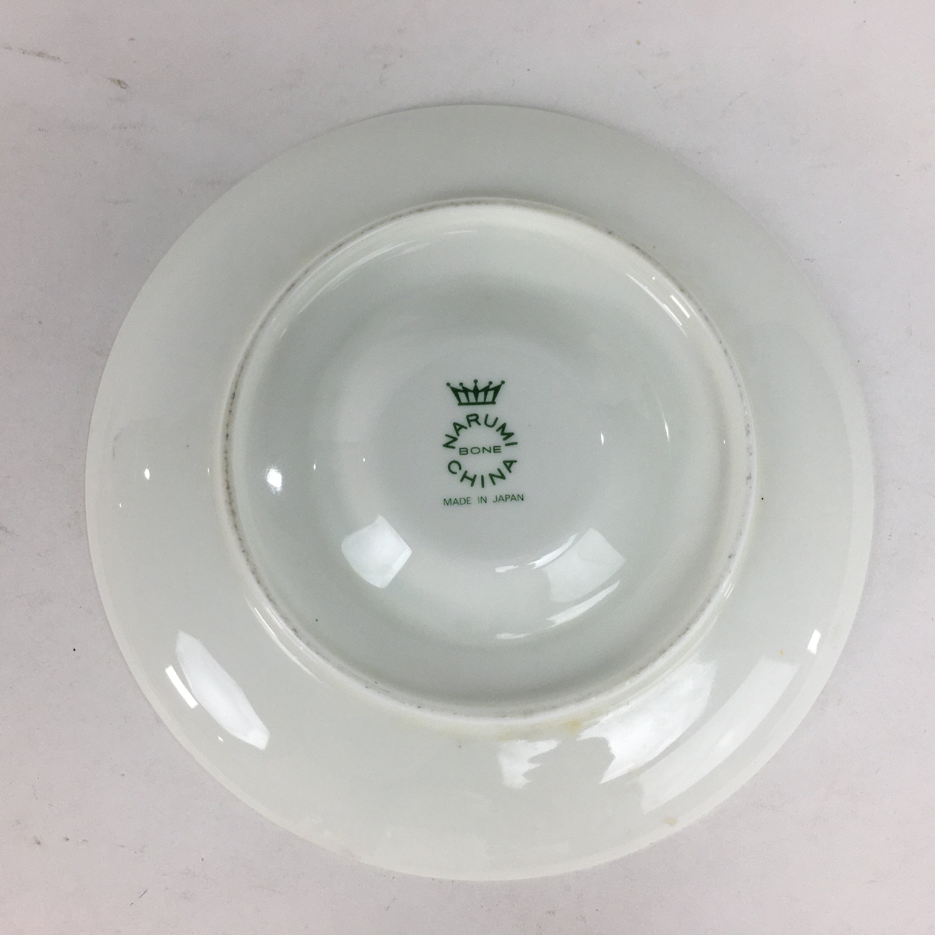Japanese Porcelain Teacup Mug Saucer Set Vtg Narumi Bone China Flower PP682