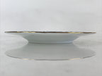 Japanese Porcelain Teacup Mug Saucer Set Vtg Tachikichi Inc Japan Blue Flower PY