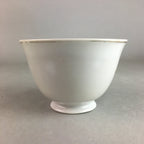 Japanese Porcelain Teacup Mug Saucer Vtg Yunomi Plate Set Plaid PP310