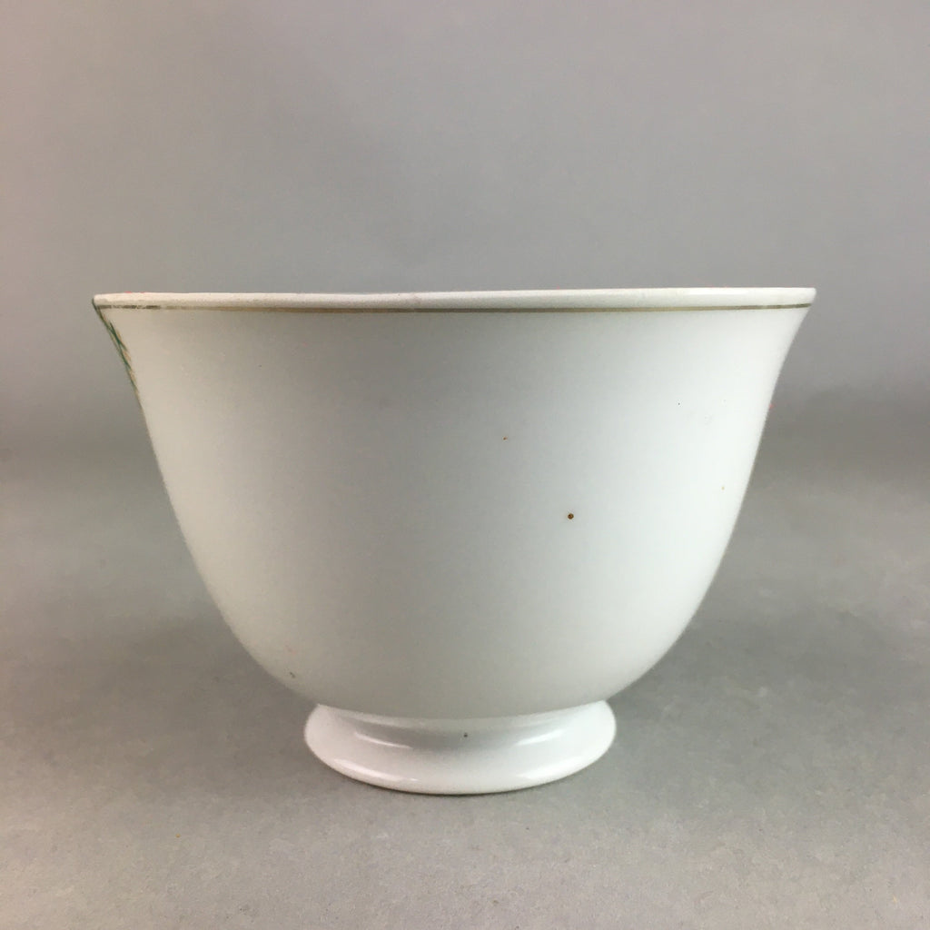 Japanese Porcelain Teacup Mug Saucer Vtg Yunomi Plate Set Plaid PP315