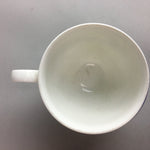 Japanese Porcelain Teacup Mug Vtg Yunomi Red Blue Gold Handle Iroe Sencha PT227