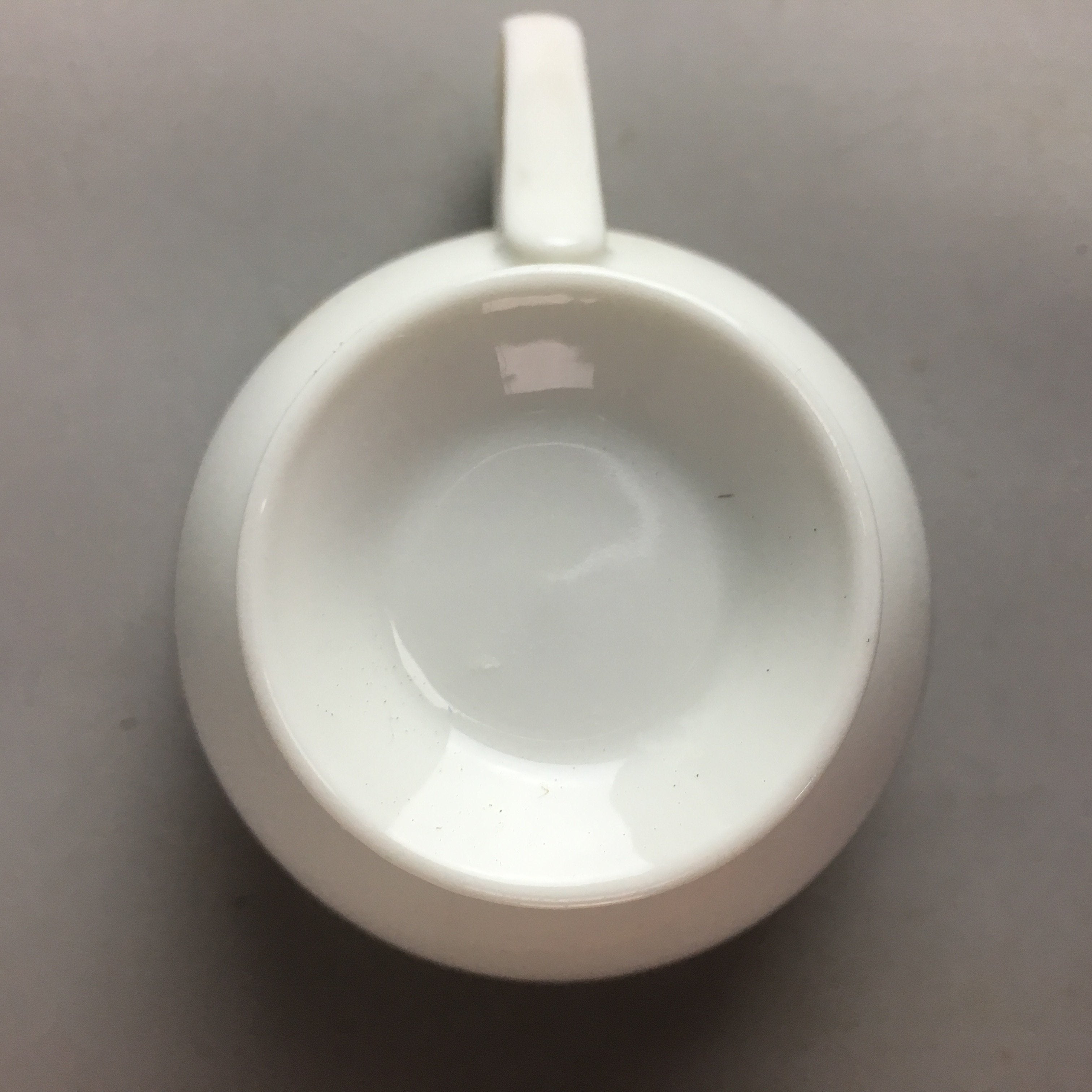 Japanese Porcelain Teacup Mug Vtg Yunomi Red Blue Gold Handle Iroe Sencha PT227